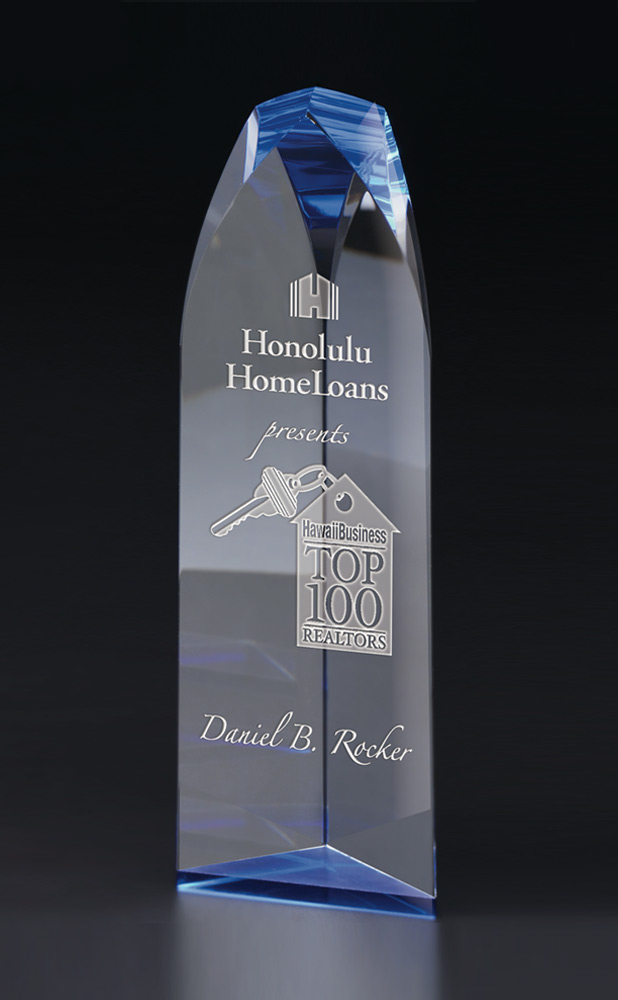 Picture of Large Kanawha Tower Optical Crystal Award