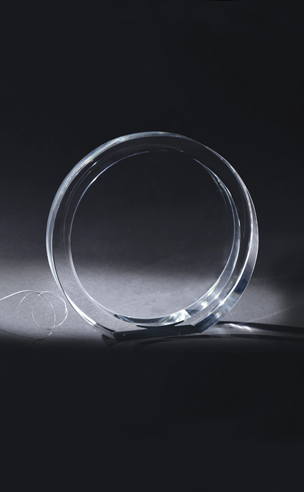 Picture of Small Chairman's Circle Optical Crystal Award