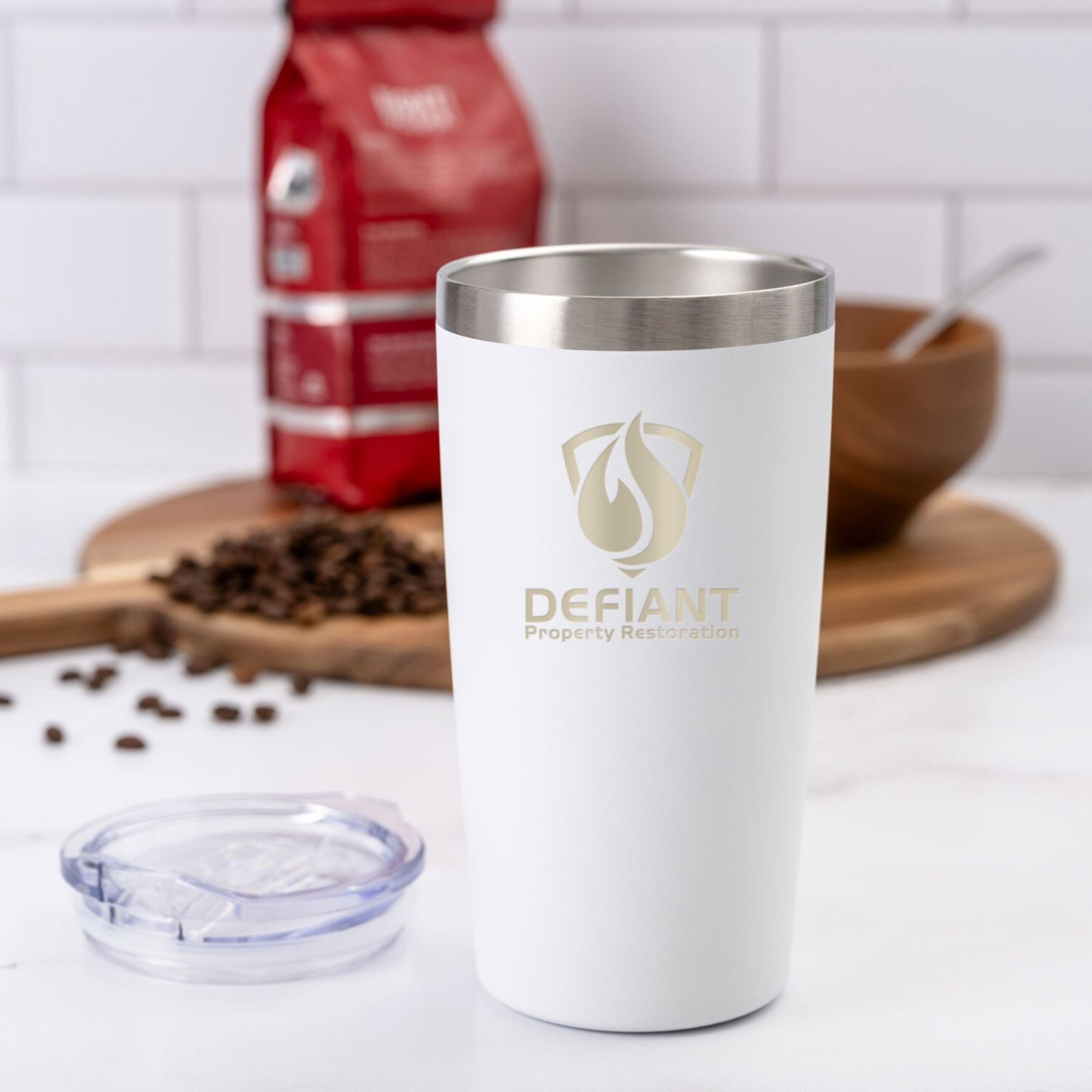 Picture of Laser Engraved Adventure Travel Tumbler 20 Oz