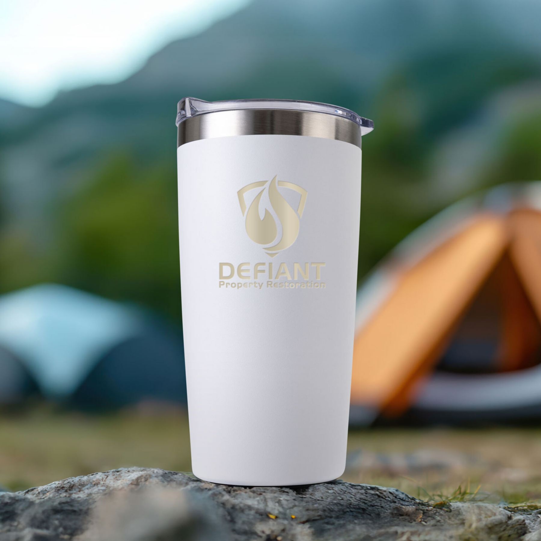 Picture of Laser Engraved Adventure Travel Tumbler 20 Oz