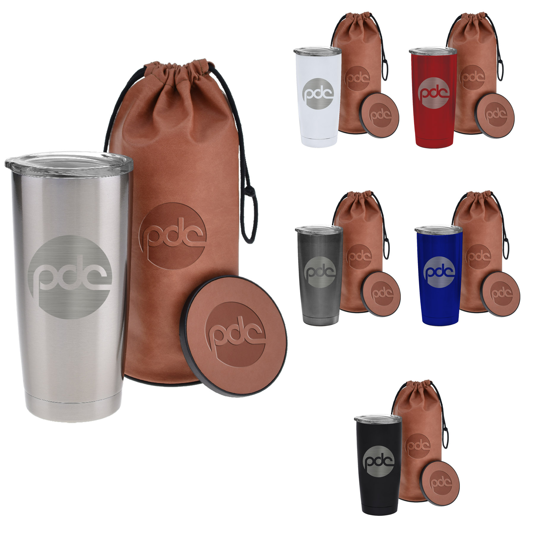 Picture of 20 Oz. Infinity Series Gift Set - Laser Etched