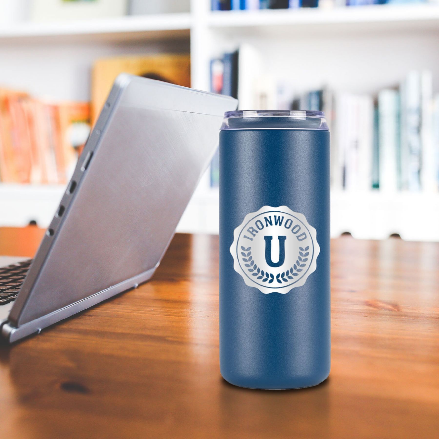 Picture of Laser Engraved Saratoga Slim Tumbler 20 Oz