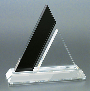 Picture of Ebony Mezzo Optical Crystal Award