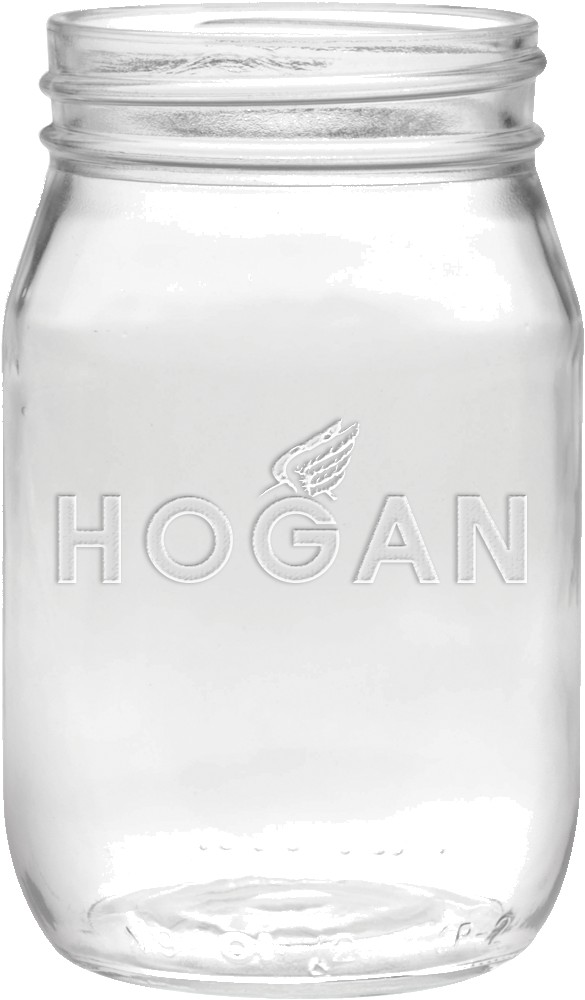Picture of 16 Oz. Shindig Jar Glass - Etched