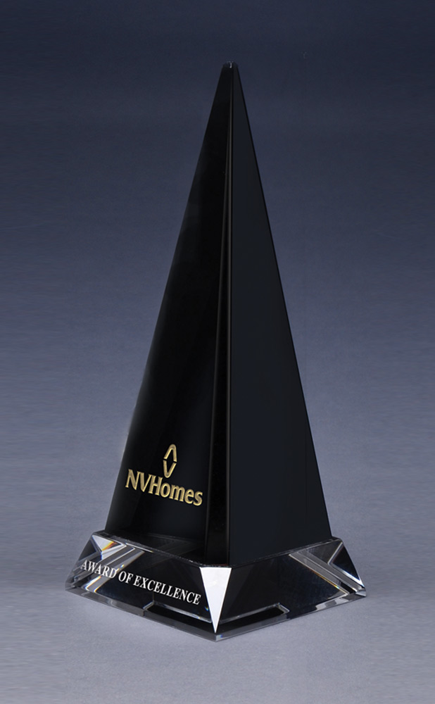 Picture of Medium York Obelisk Optical Crystal Award