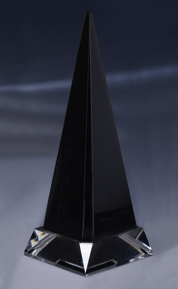 Picture of Large York Obelisk Optical Crystal Award