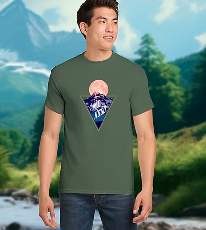 Picture of POD Gildan Heavy Cotton T-Shirt Full Color DTG
