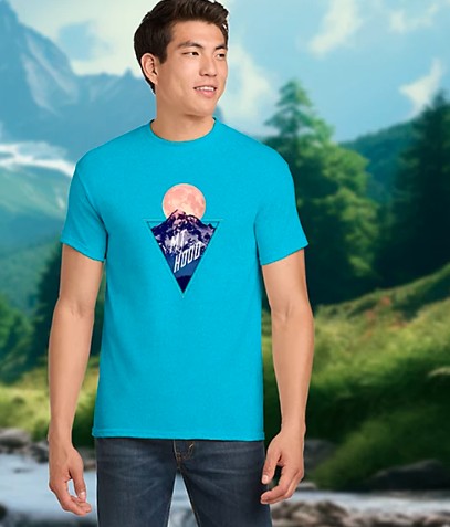 Picture of POD Gildan Heavy Cotton T-Shirt Full Color DTG