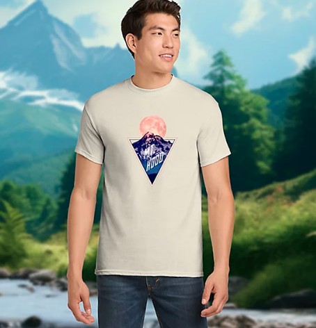 Picture of POD Gildan Heavy Cotton T-Shirt Full Color DTG