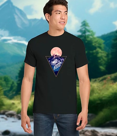 Picture of POD Gildan Heavy Cotton T-Shirt Full Color DTG