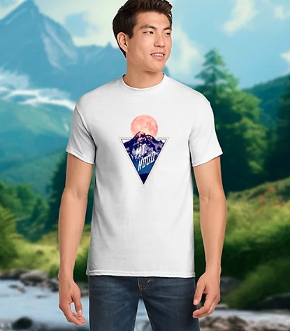 Picture of POD Gildan Heavy Cotton T-Shirt Full Color DTG