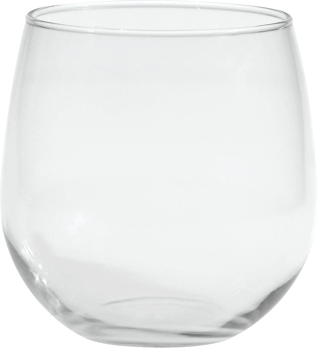 Picture of 16.75 Oz. Stemless Red Wine Glass - Etched