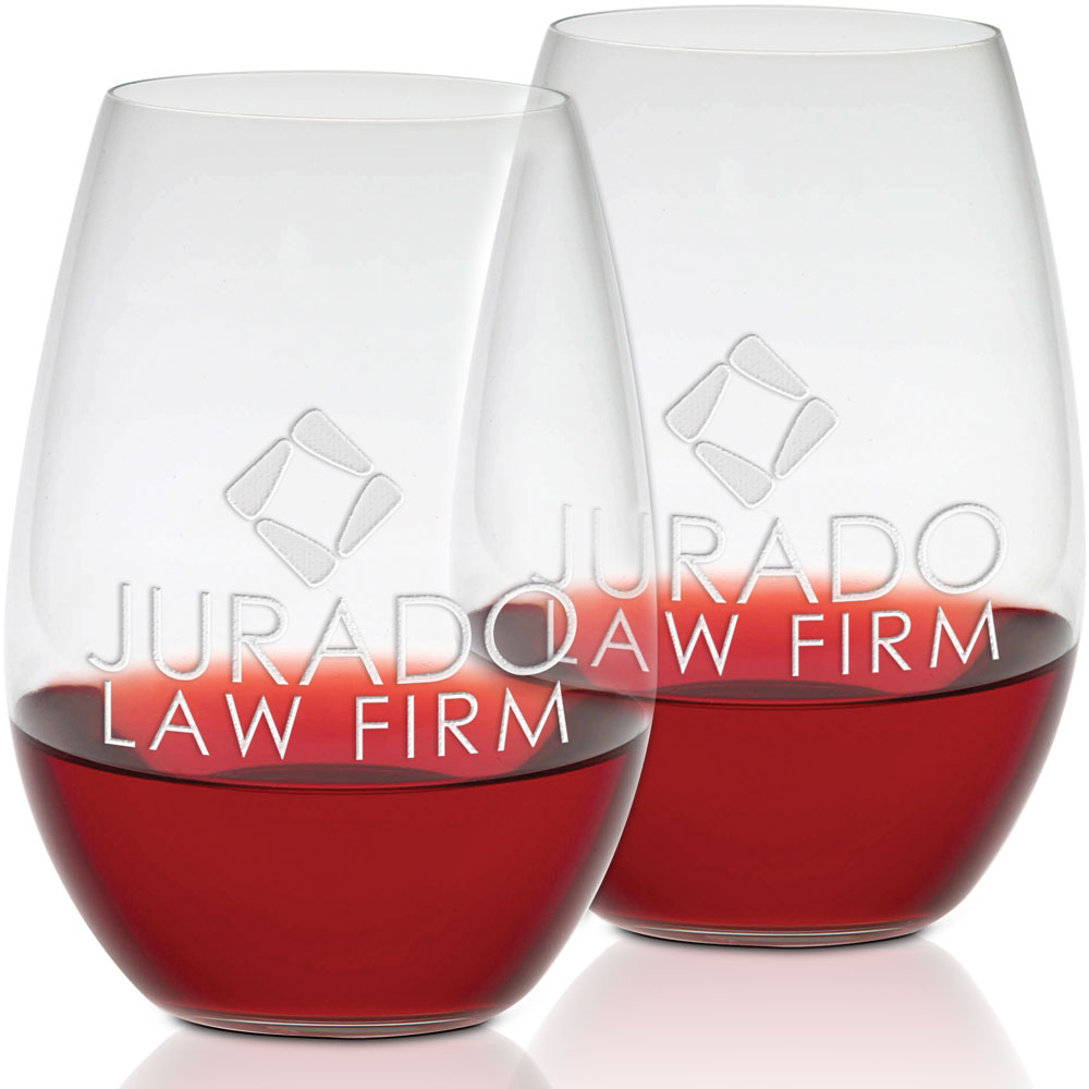 Picture of 21.75 Oz. Series Shiraz Stemless Wine Glass (Set of 2)