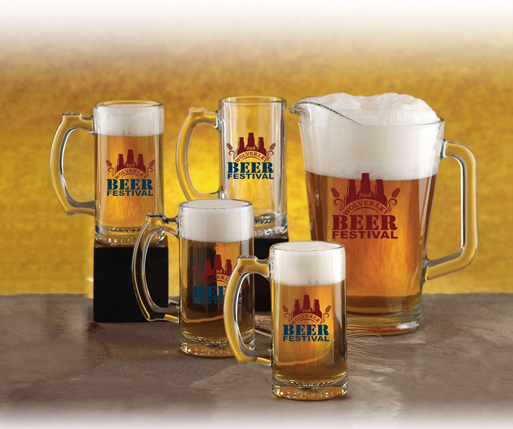 Picture of Glass Pitcher And Mug Set