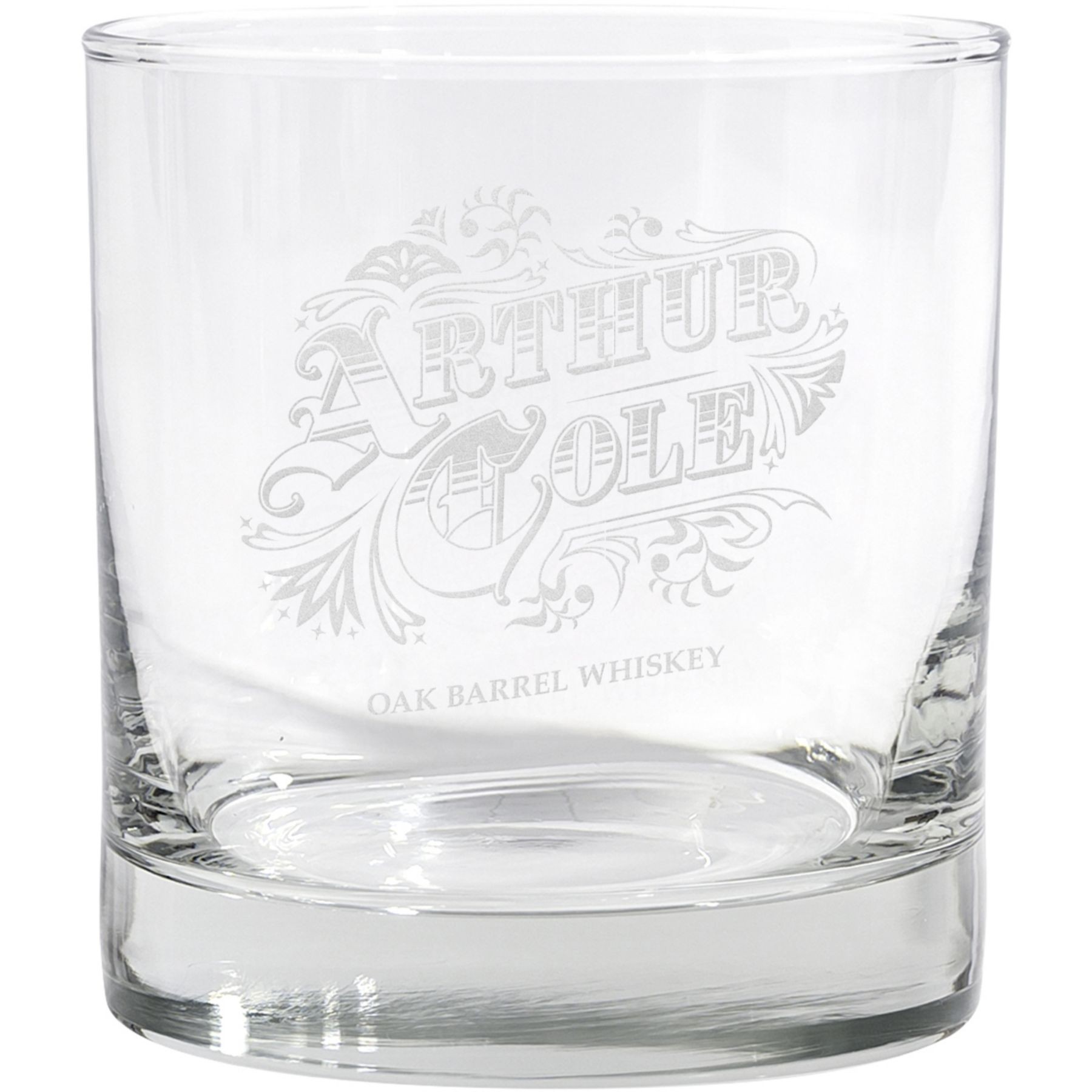 Picture of Etched Whiskey Glass 10.5 Oz