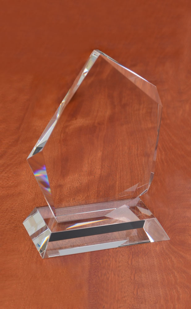 Picture of Small Du Clair Optical Crystal Award