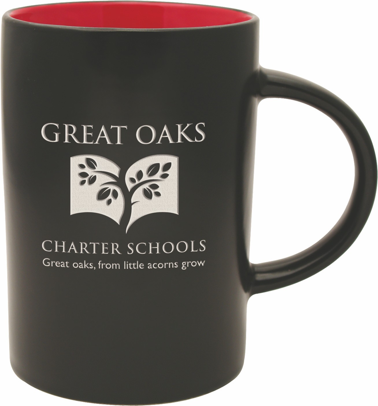 Picture of 14 Oz. Midnight Café Collection Ceramic Mug - Deep Etched
