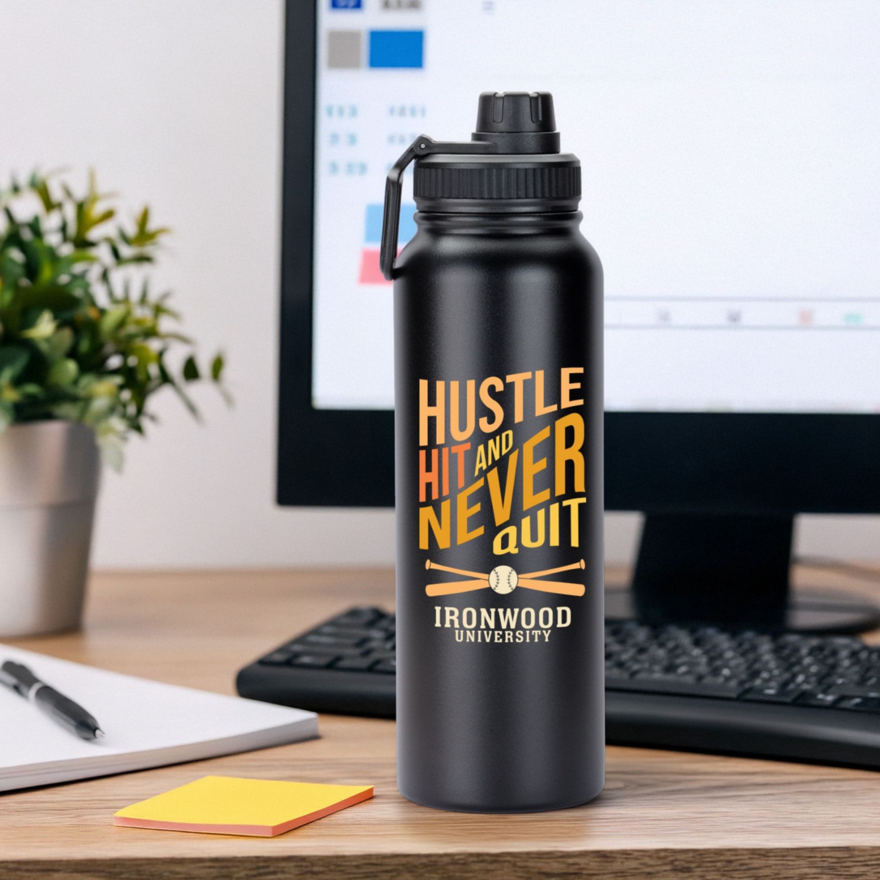 Picture of Full Color Endurance Bottle Powder Coated