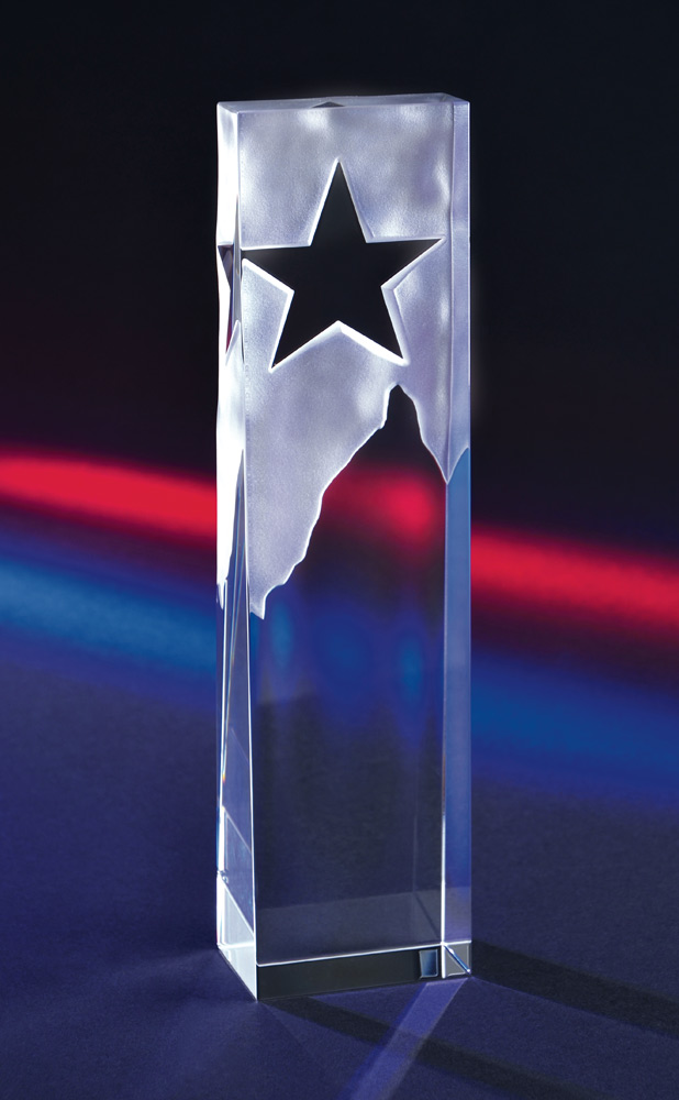 Picture of Optical Crystal Star Tower Award