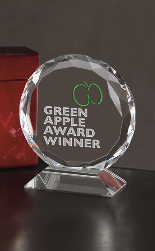 Picture of Small Ravenna Optical Crystal Award