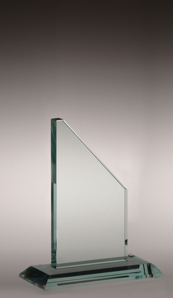 Picture of Small Tower Jade Crystal Award