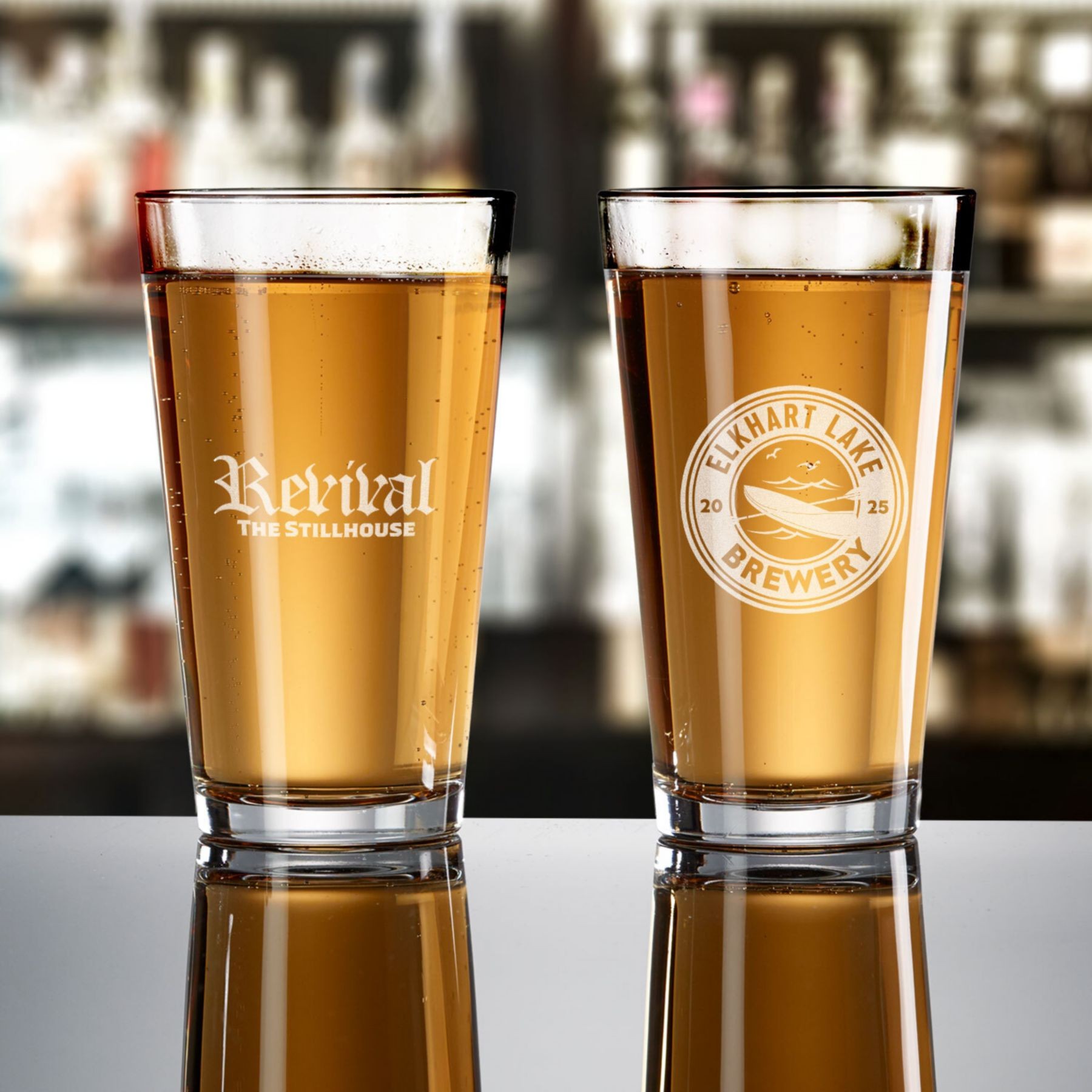 Picture of Etched Pint Glass 16 Oz
