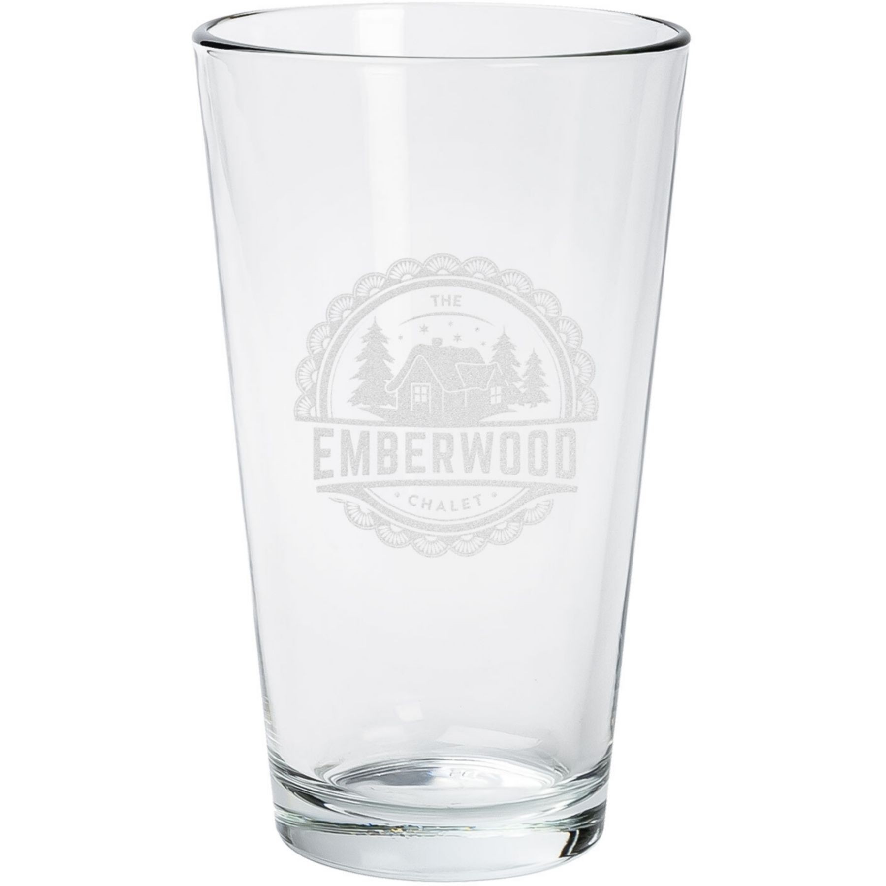 Picture of Etched Pint Glass 16 Oz