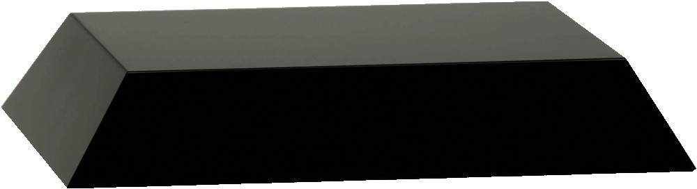 Picture of Black Optical Crystal Base (1"x6")
