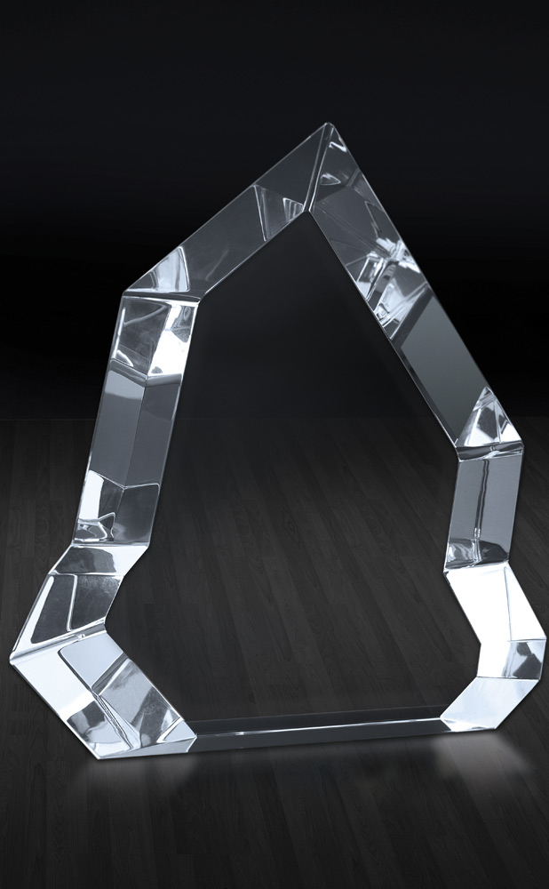 Picture of Large Matterhorn Optical Crystal Award