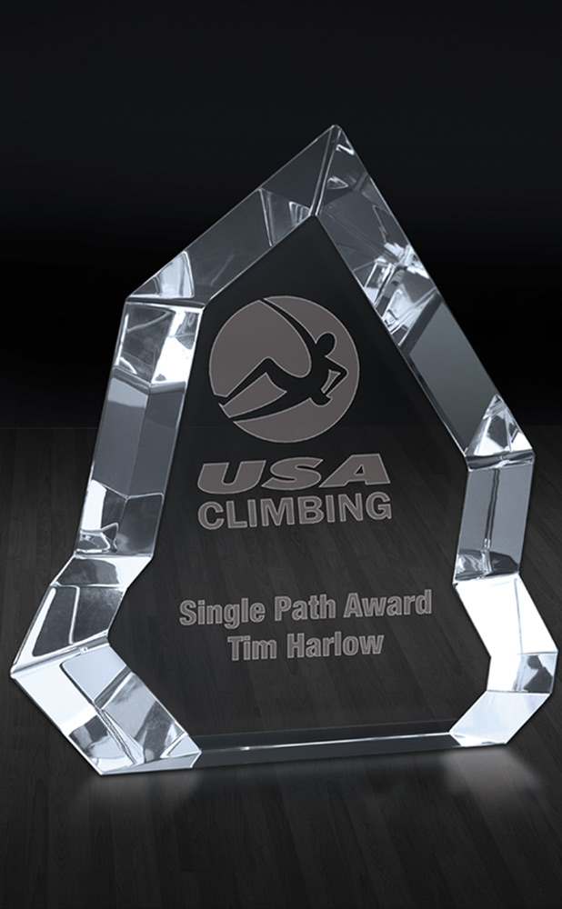 Picture of Large Matterhorn Optical Crystal Award