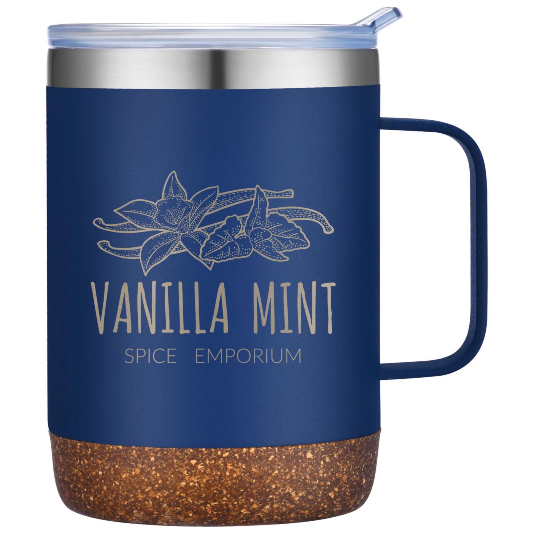 Picture of Saratoga Powder Coated Cork Bottom Mug 12 Oz