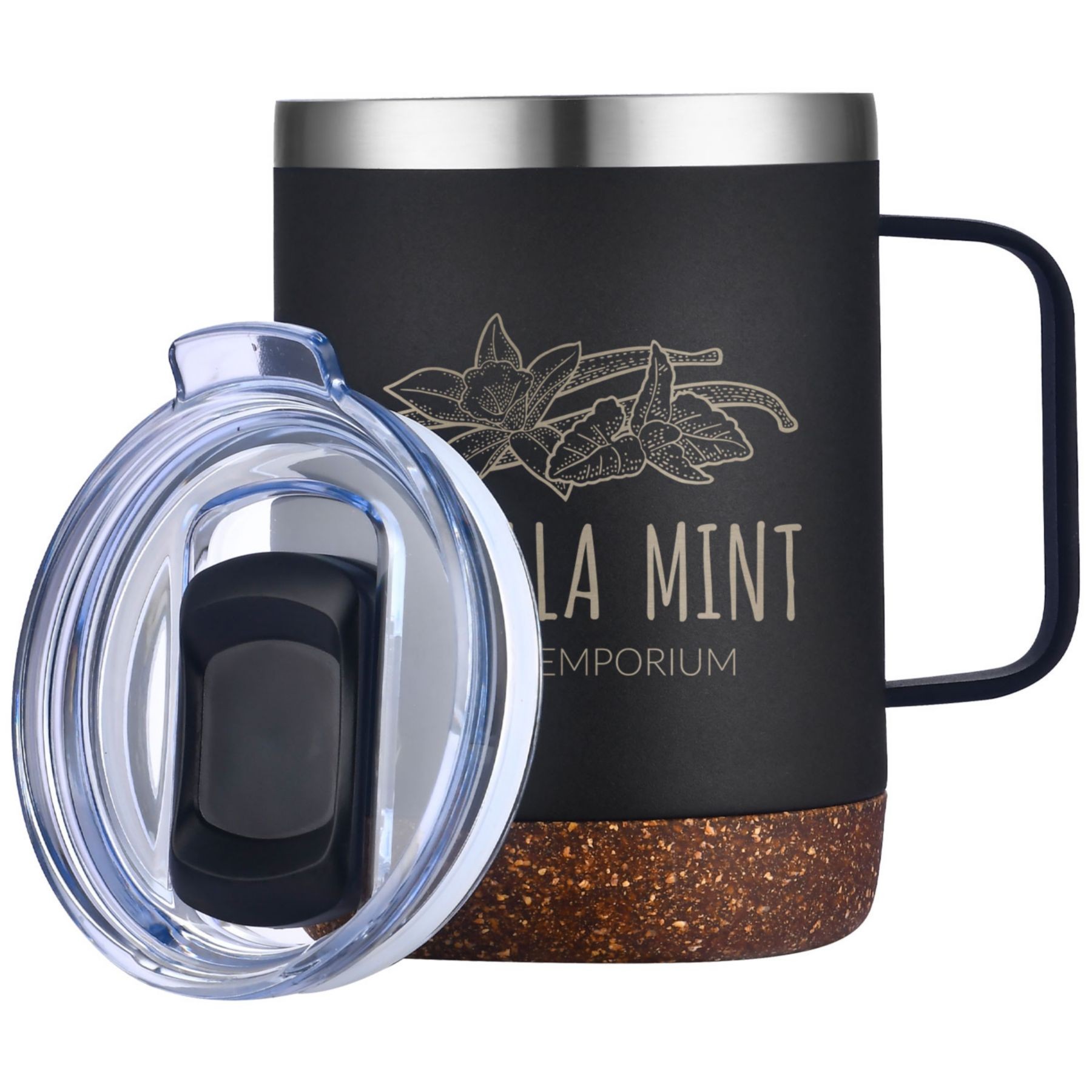 Picture of Saratoga Powder Coated Cork Bottom Mug 12 Oz