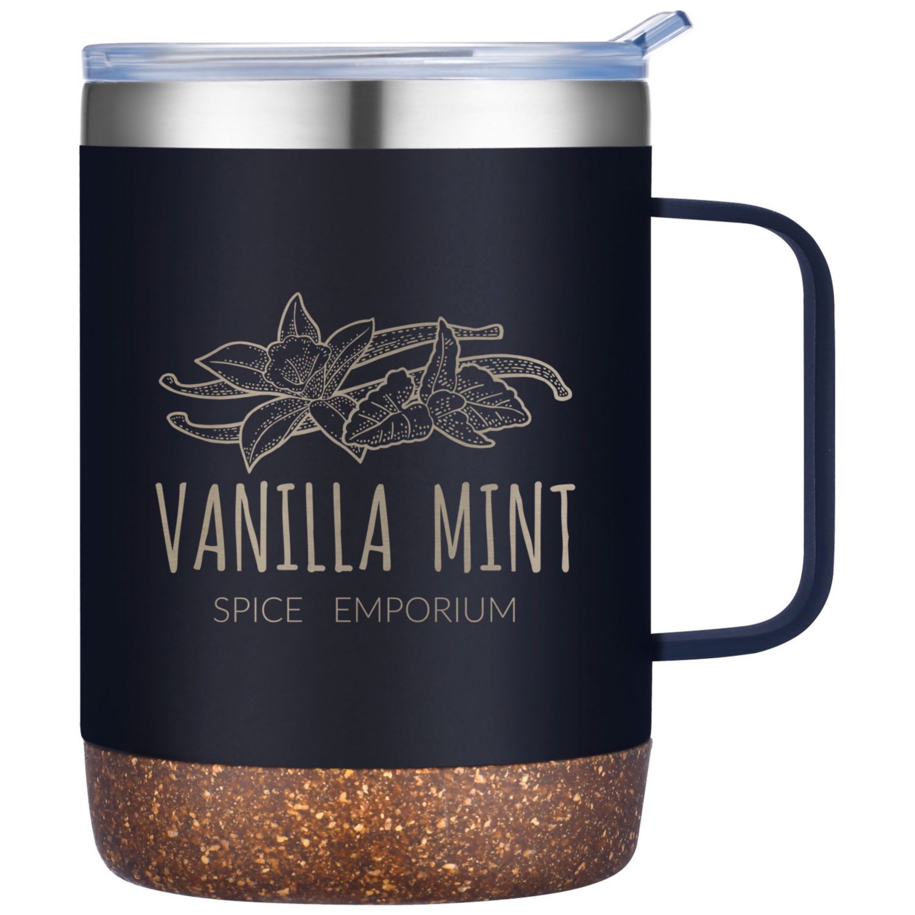 Picture of Saratoga Powder Coated Cork Bottom Mug 12 Oz