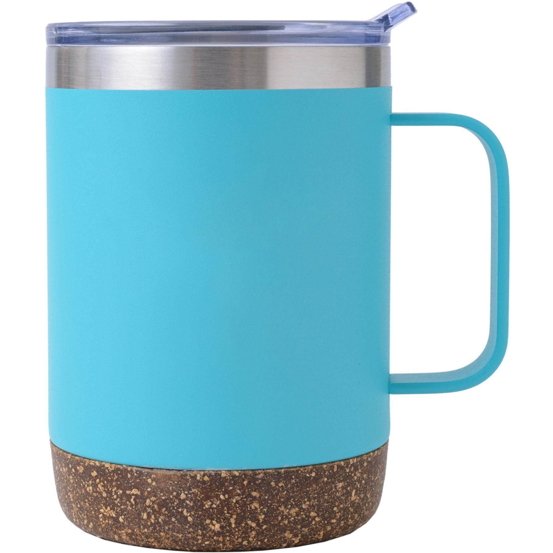 Picture of Pod Cork Bottom Stainless Brite Mug 12 Oz