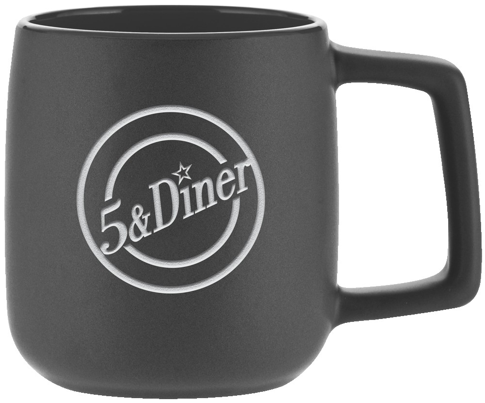 Picture of 14 Oz. Ankara Collection Ceramic Mug - Etched