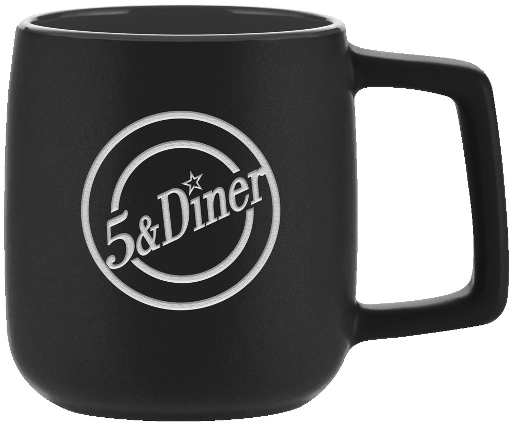 Picture of 14 Oz. Ankara Collection Ceramic Mug - Etched