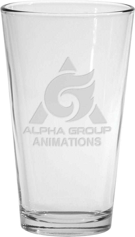 Picture of 16 Oz. Pint Glass - Etched