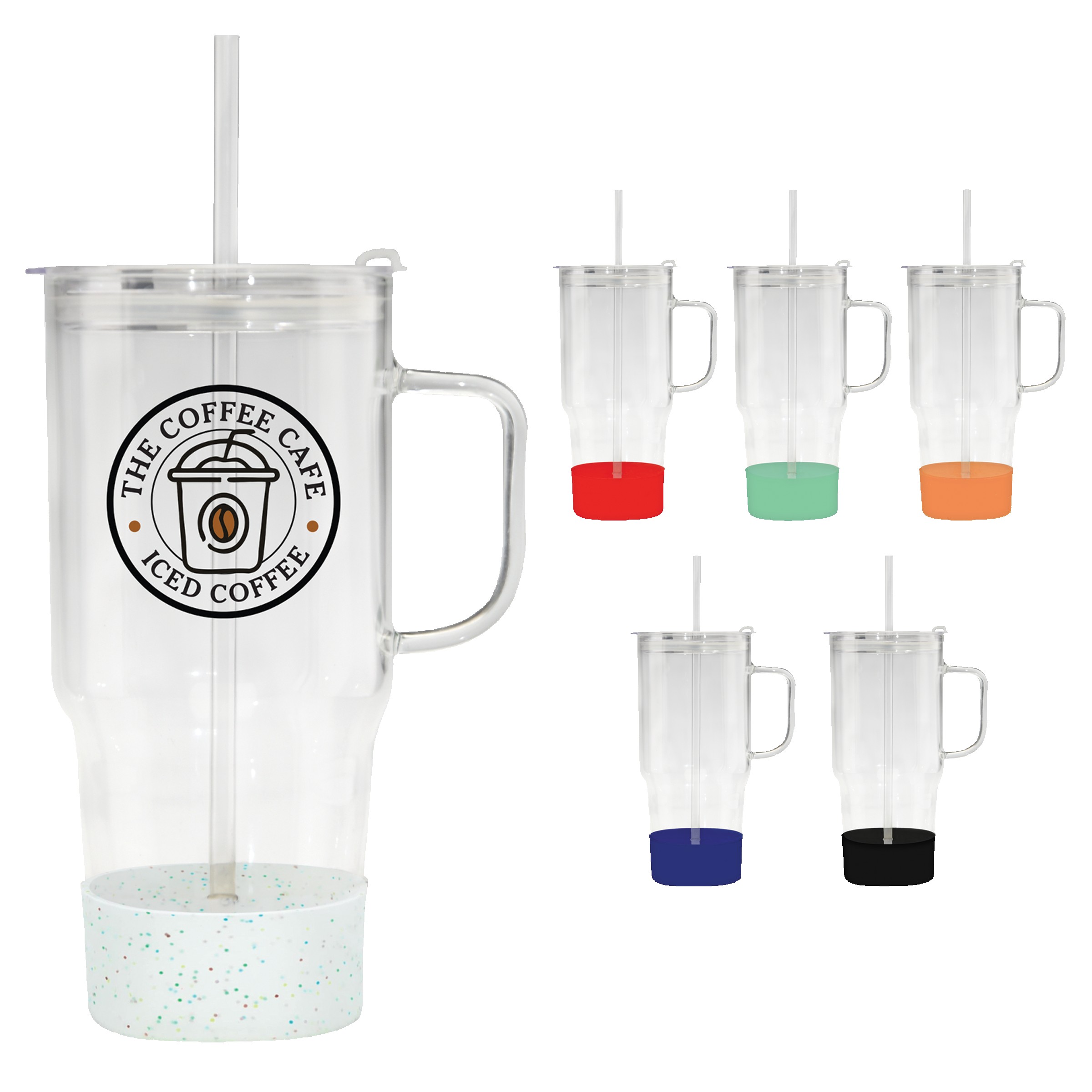 Picture of 40 Oz. Café America® Borosilicate Glass Tumbler