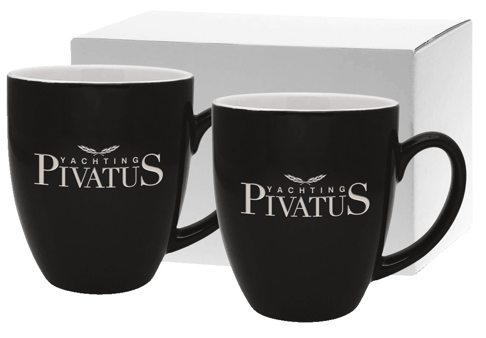 Picture of 16 Oz. Duo-Tone Bistro Etched Gift Set
