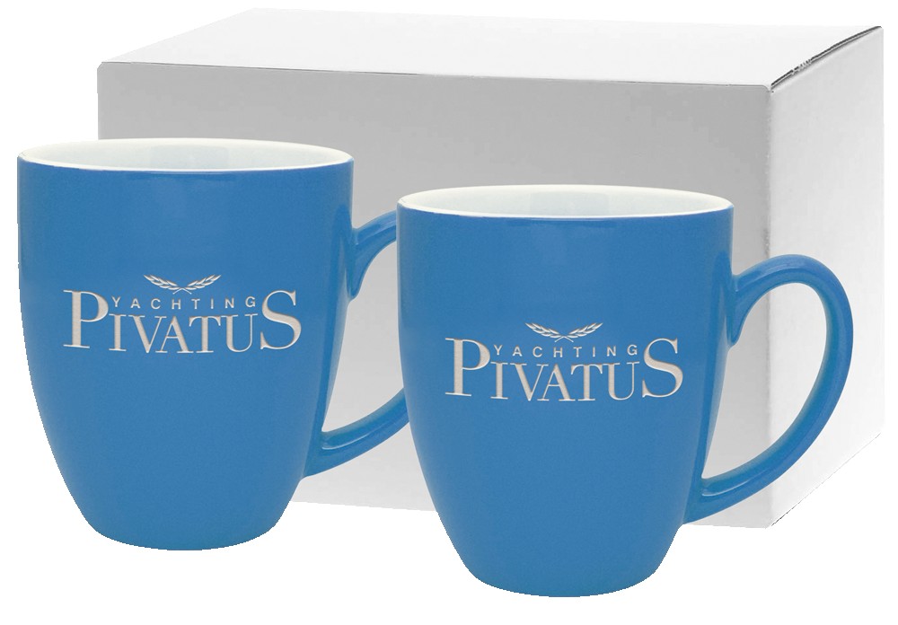 Picture of 16 Oz. Duo-Tone Bistro Etched Gift Set