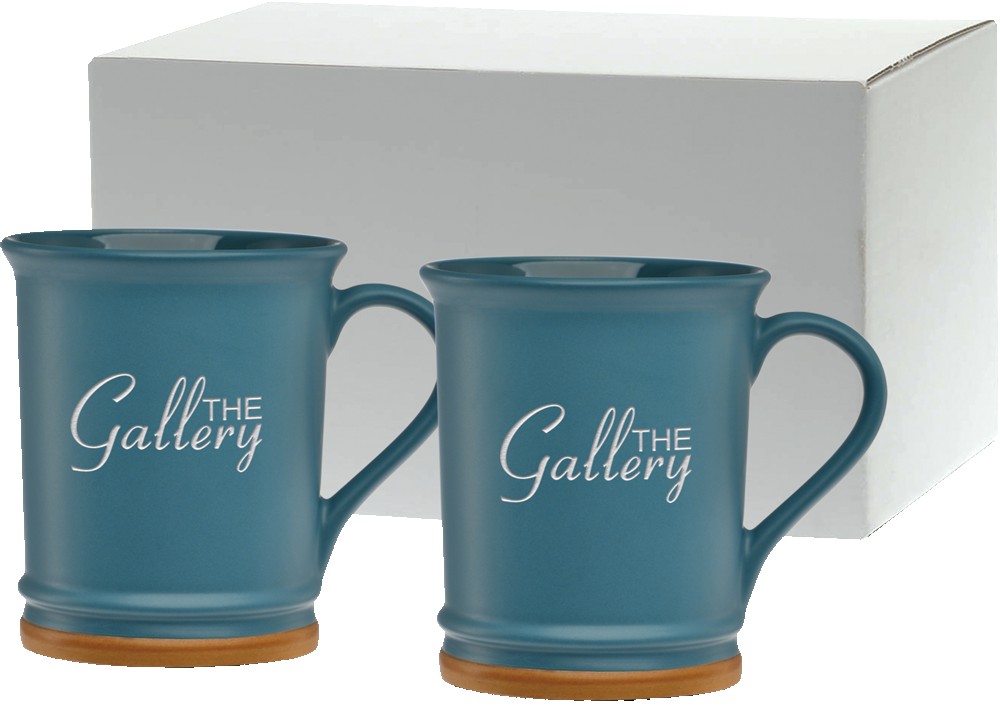 Picture of 17 Oz. Etched Allure Collection Ceramic Mug Gift Set