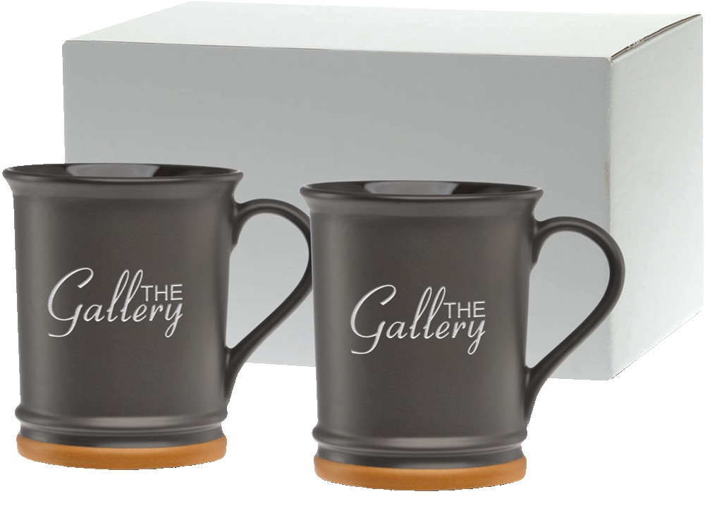 Picture of 17 Oz. Etched Allure Collection Ceramic Mug Gift Set