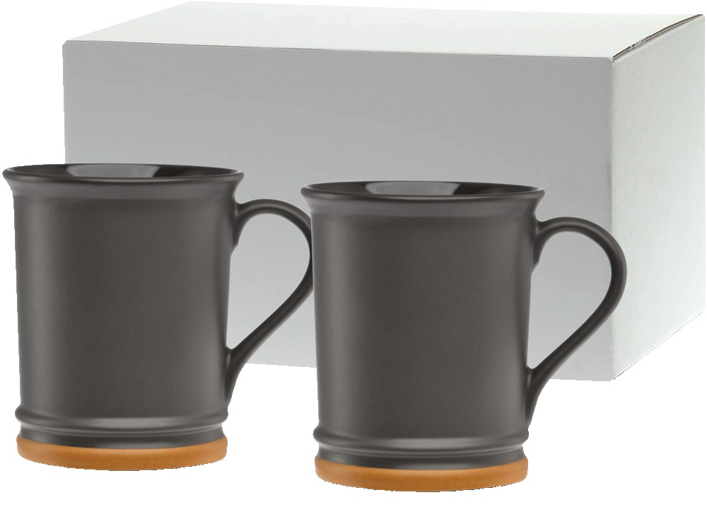 Picture of 17 Oz. Etched Allure Collection Ceramic Mug Gift Set
