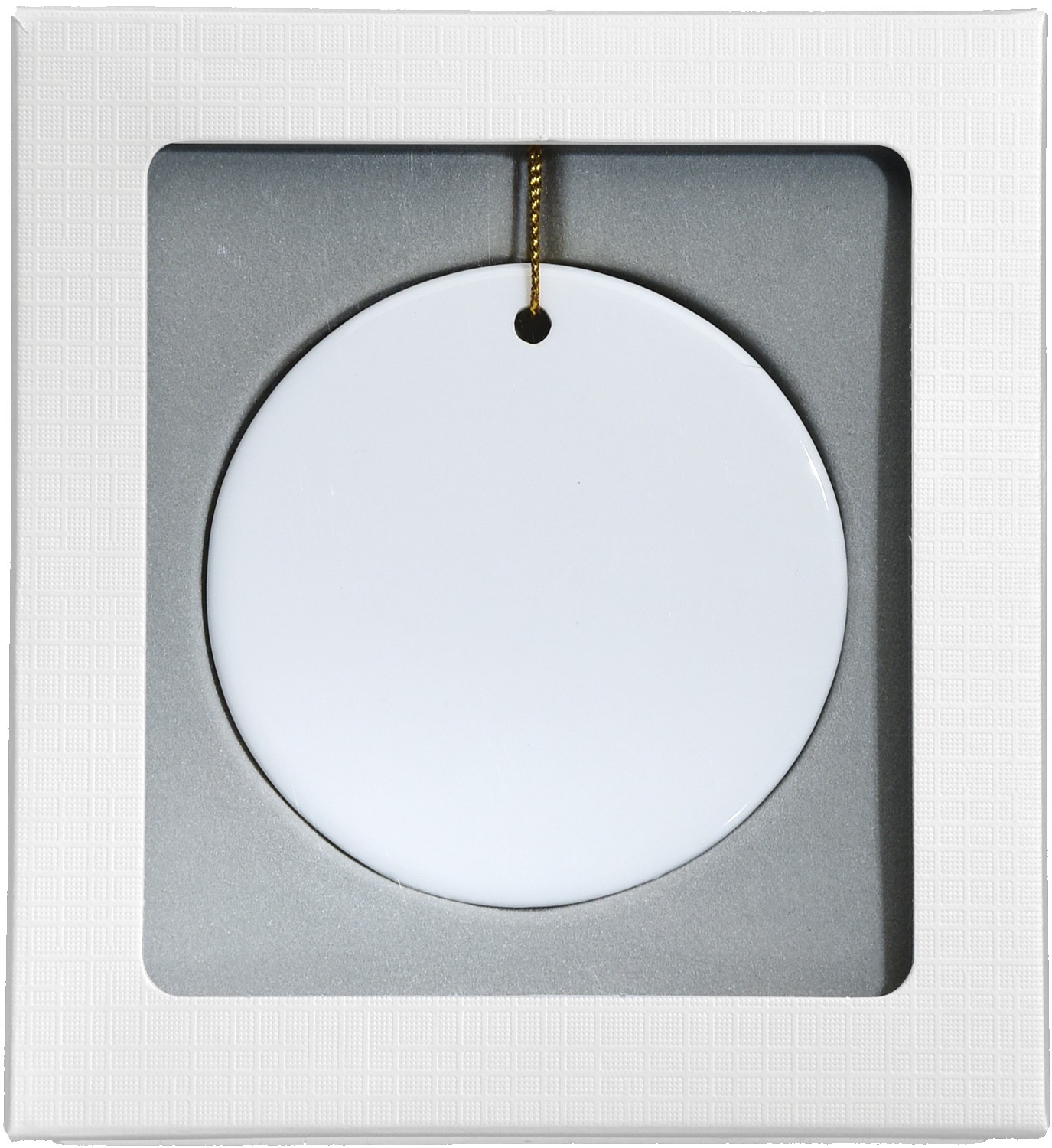 Picture of 3" Round Ceramic Ornament