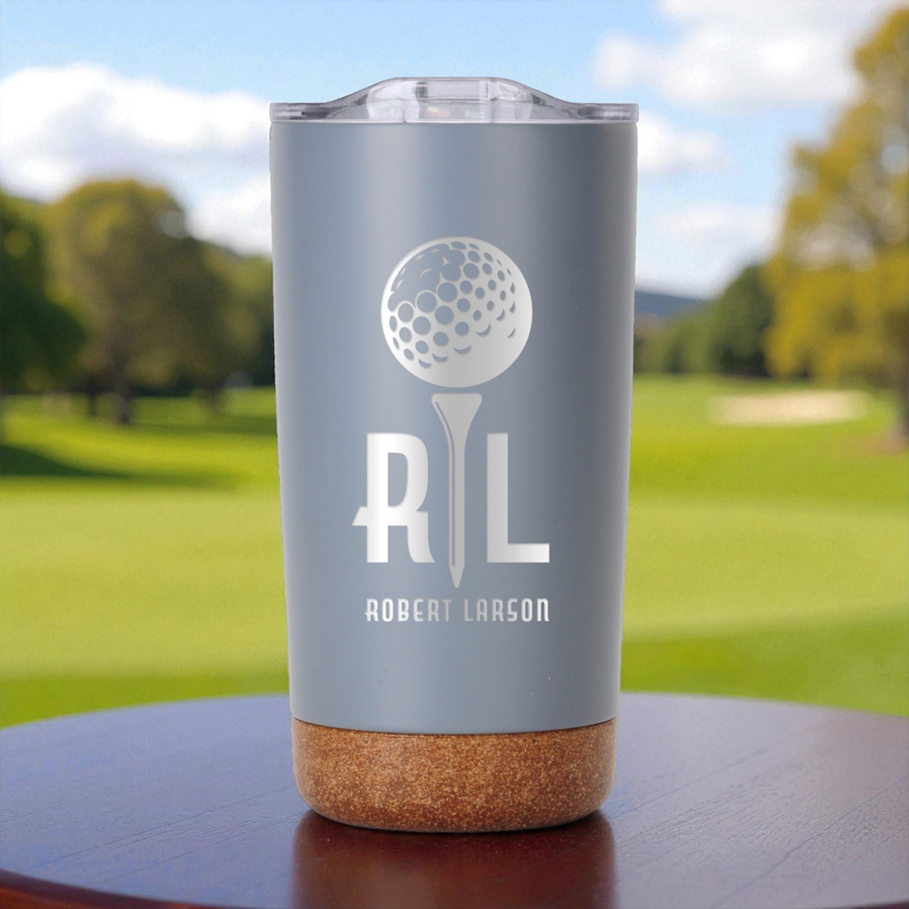 Picture of Pod Cork Bottom Stainless Tumbler 18 Oz