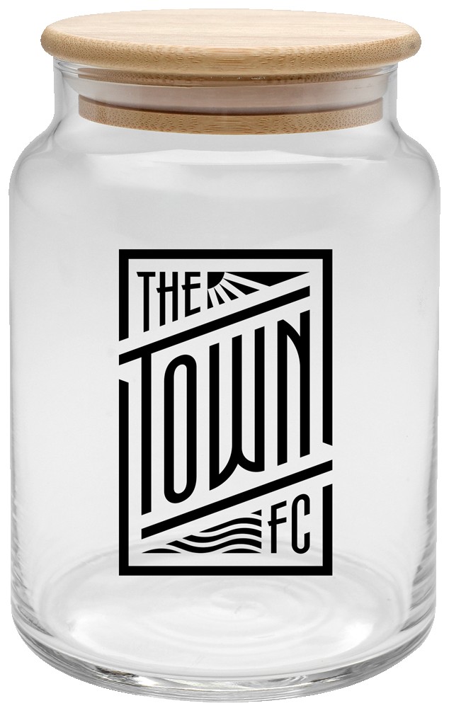 Picture of 26 oz. Apothecary Jar with Bamboo Lid