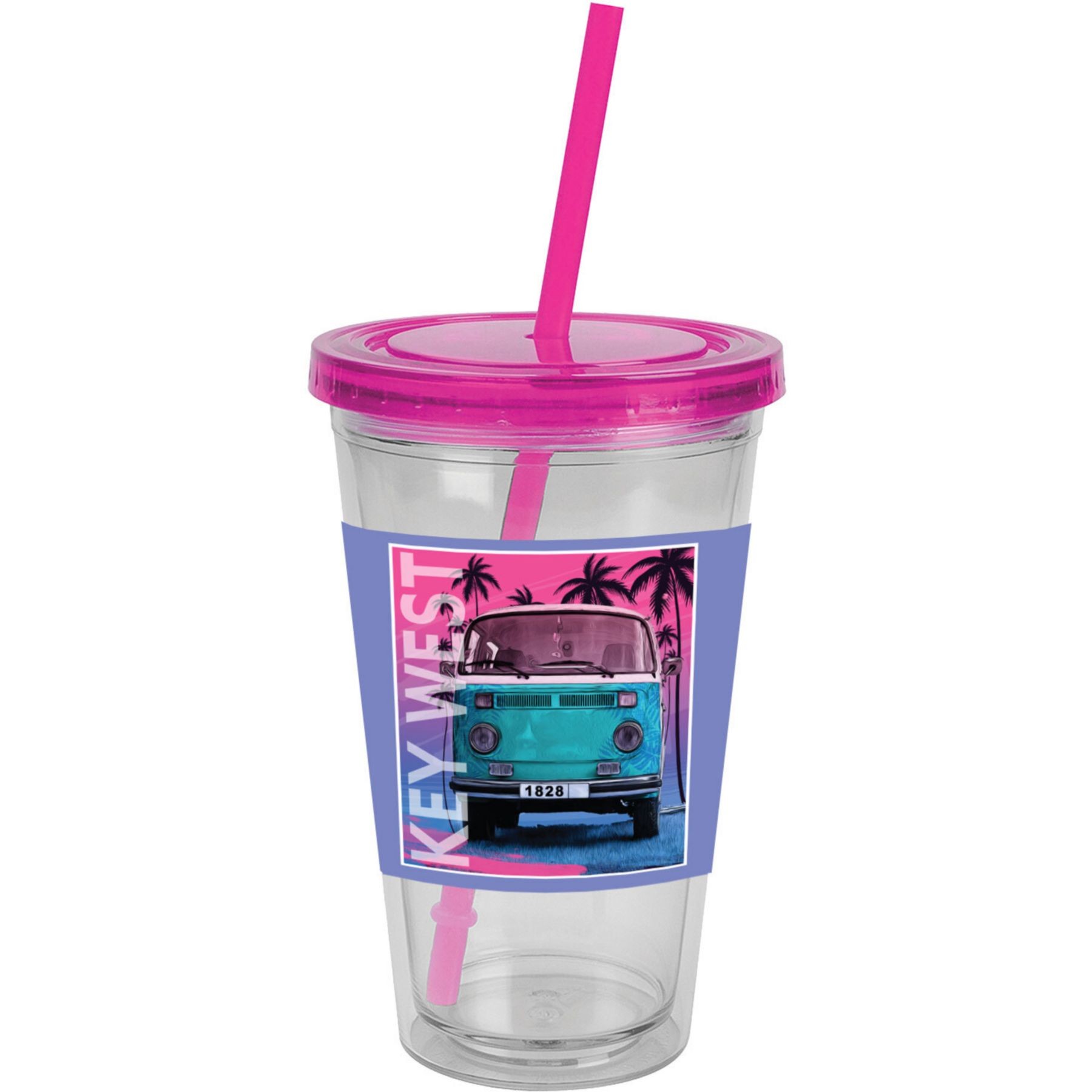 Picture of Full Color Wrap Sunsplash Tumbler 16 Oz