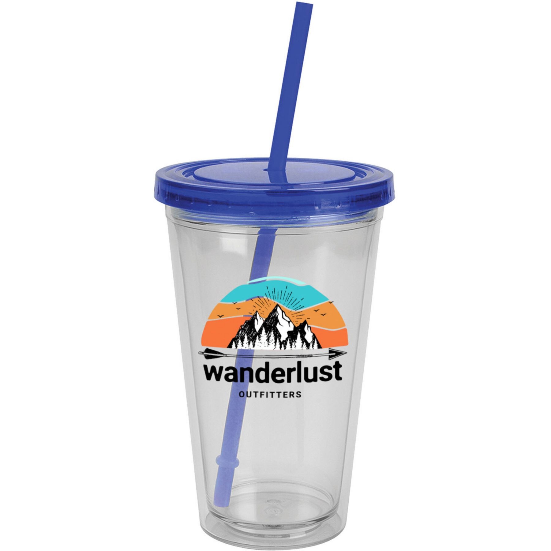 Picture of Full Color Wrap Sunsplash Tumbler 16 Oz