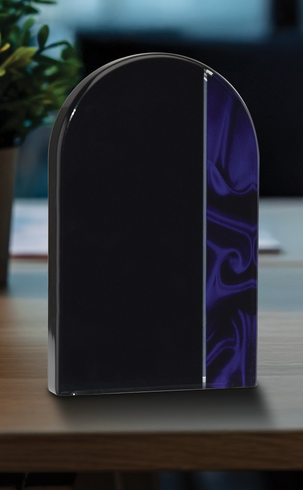 Picture of Arch Blue Acrylic Award