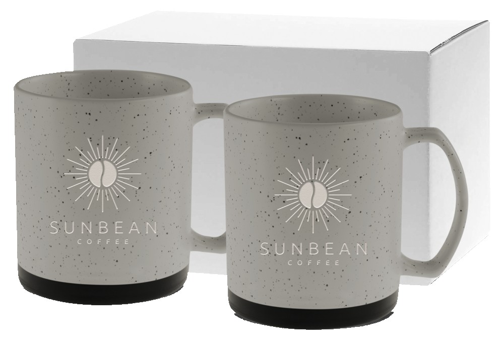 Picture of 20 oz. Etched Darien Collection Gift Set